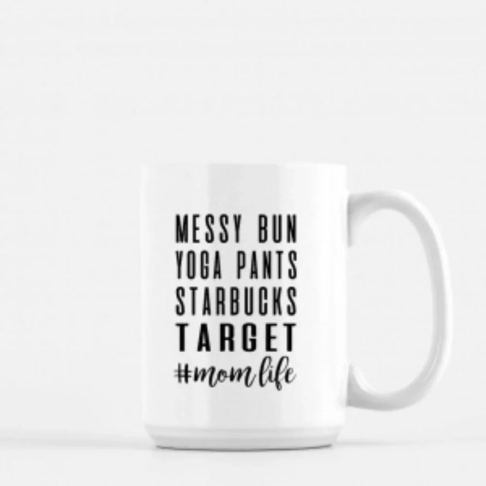 #Momlife 14 Oz Coffee Mug - Picture 3 of 4